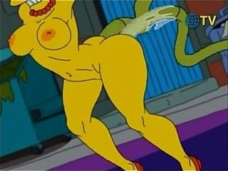 Marge Simpson Sexo con Pulpos Galacticos Espa&ntilde_ol Latino Hd Especial #DiadelNi&ntilde_0